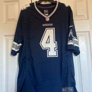Dallas Cowboys Dak Prescott Navy Jersey
